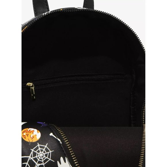 Her Universe Disney Backpack Mickey Mouse Halloween Skeleton Glow In The Dark main image 5